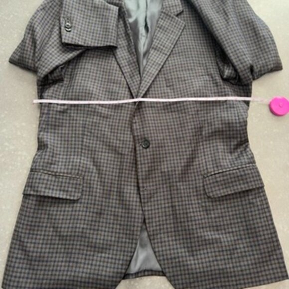 Peter Millar Checked Wool Sport Coat – Size 46R - Picture 12 of 13